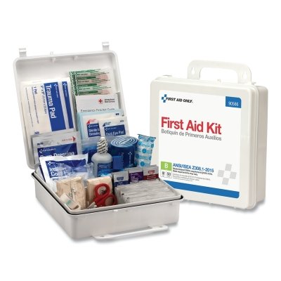 50 PERSON FIRST AID KIT ANSI B PLASTIC C